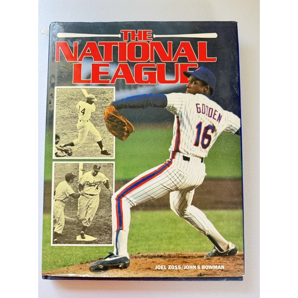 The National League Baseball MLB Hardcover Book Joel Zoss & John Bowman Baseball